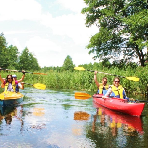 Czarna Hańcza River and  Augustów Canal – kayaking trip Comfort 6 days