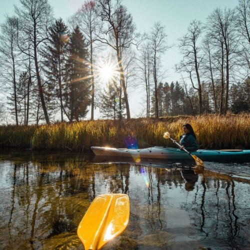 Autumn one-day kayaking trip – October