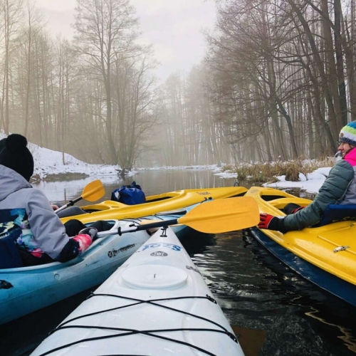 Winter kayaking trip – 1 day