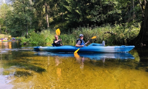 Czarna Hańcza River – relax – one-day kayaking trip